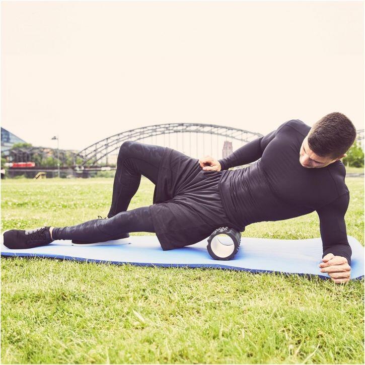 Yogamat Deluxe Royal Blue 190 x 100 x 1,5 cm - Yoga Mat 7/7