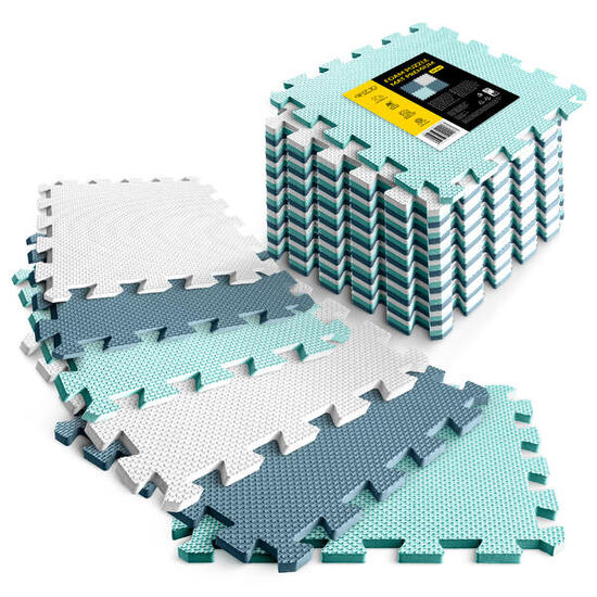 Piankowa mata ochronna pod sprzęt fitness 4FIZJO PUZZLE