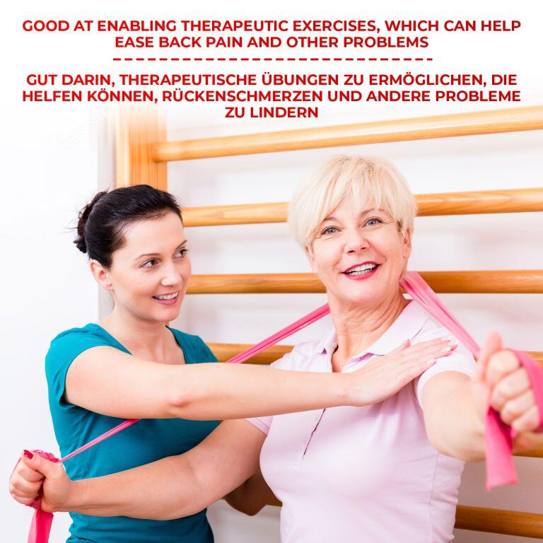 PHYSIONICS Fitness žebřiny 80 x 195 x 14 cm s posuvnou hrazdou 6/7