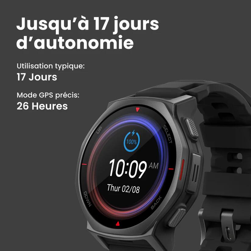 Smartwatch AMAZFIT T-REX 3PRO 44MM Smartwatch 4/5