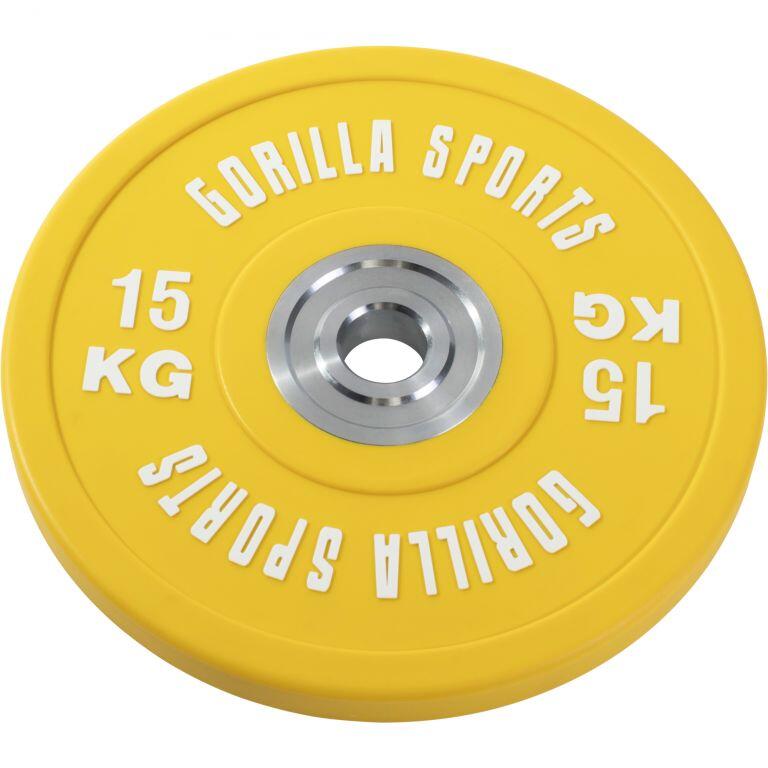 Disc Olimpic Bumper Profesional 15 KG