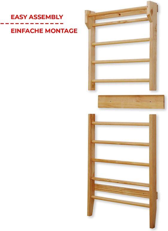 Physionics Bois d'échelle suédois 4/7