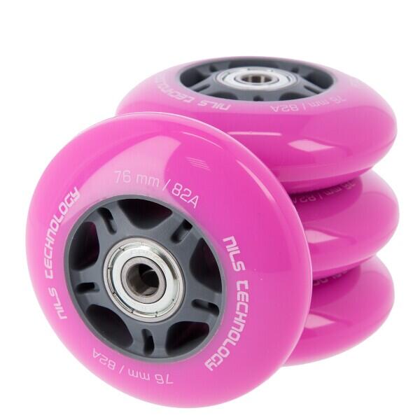 PU kolečka s ložisky NILS EXTREME 76x24mm ABEC 7 1/5
