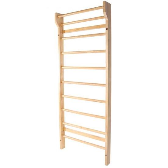 ESPALIER SIMPLE EN BOIS VERNIS | MUSCULATION ET RÉEDUCATION