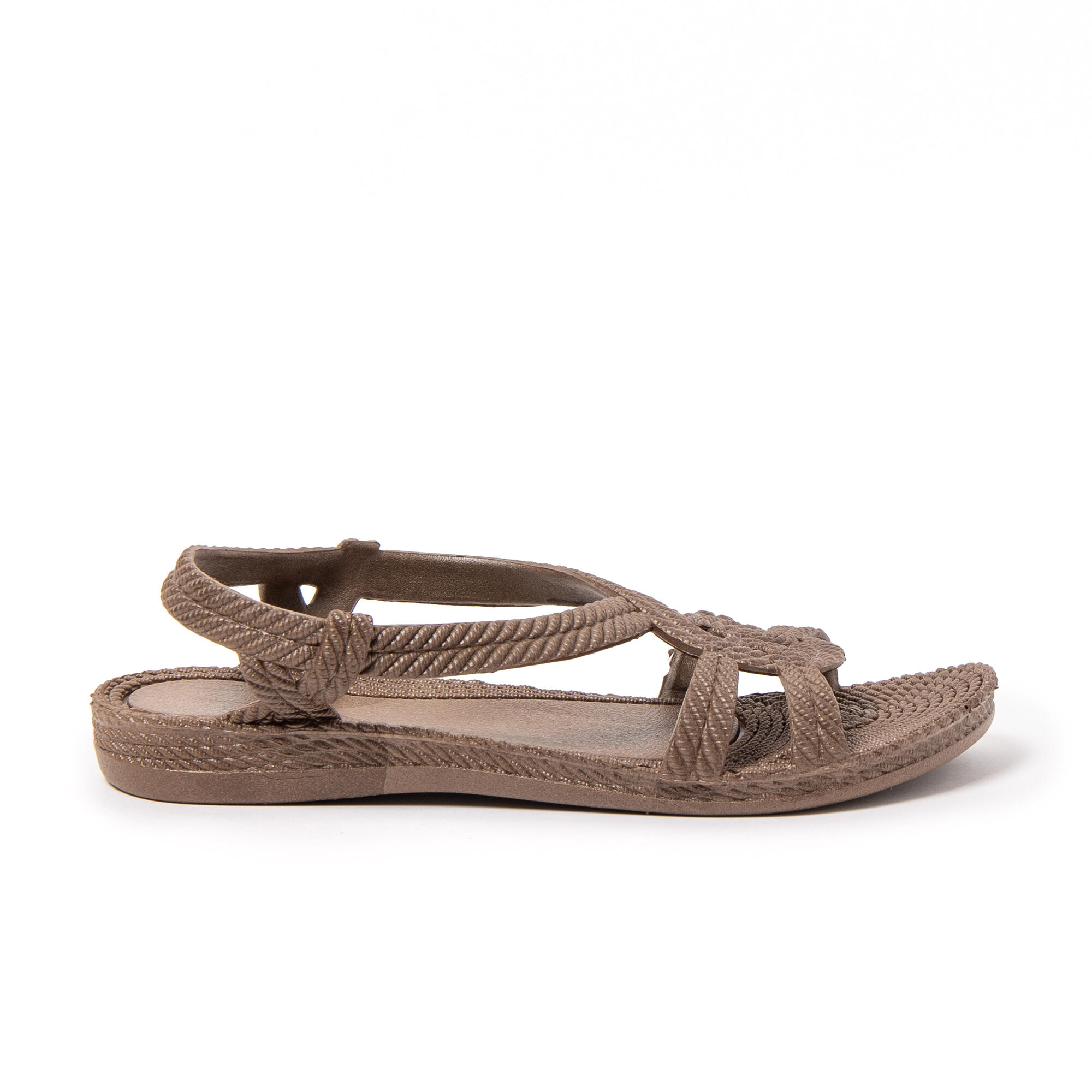 Sandalias Playa Brasileras Marron suela goma Antideslizante 3/8
