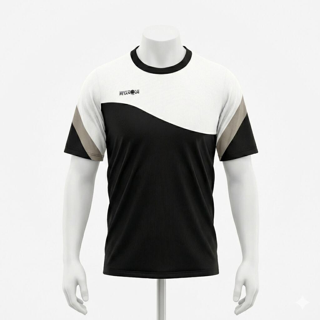 Tee-shirt respirant FIRST Noir 1/2