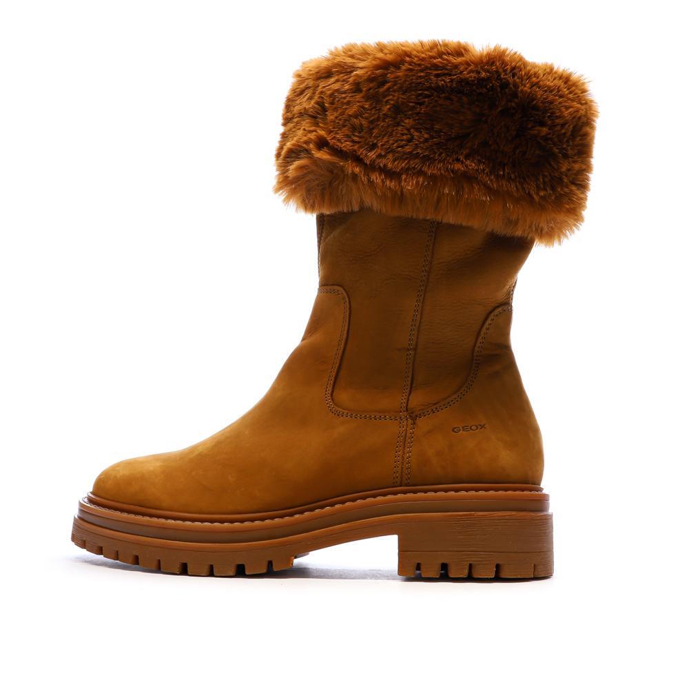 Geox Women's Iridea Camel Boots