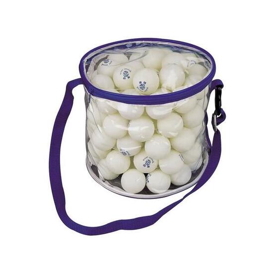 SAC DE 100 BALLES DE TENNIS DE TABLE blanches