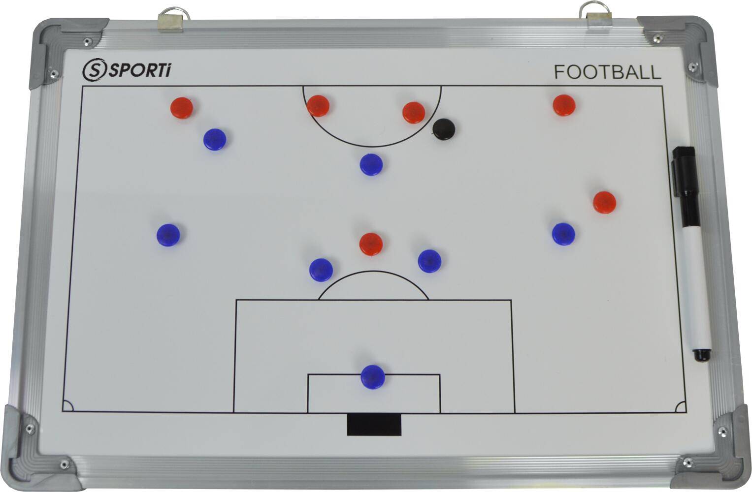 Klein dubbelzijdig voetbalbord 30x45 cm Sporti France 2/3