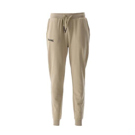 PANTALON DE JOGGING HOMME DE BASKET beige-black Spalding