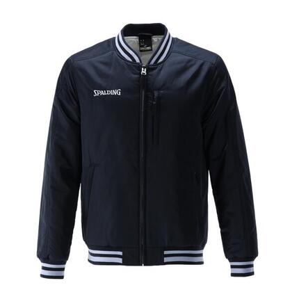 BOMBER JACKET DE BASKET black Spalding