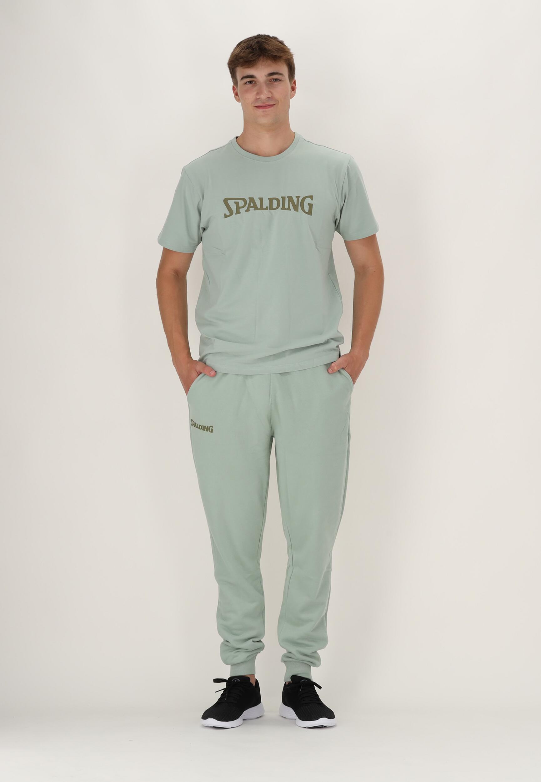 PANTALON DE JOGGING HOMME DE BASKET light green-khaki Spalding 4/5