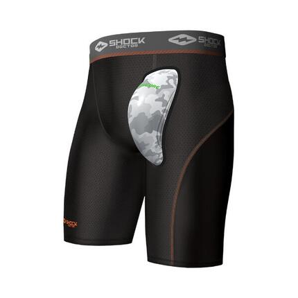 SHORT DE COMPRESSION AIRCORE CUP Shock Doctor noir