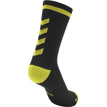 HUMMEL CHAUSSETTES INDOOR ELITE black-Blazing yellow
