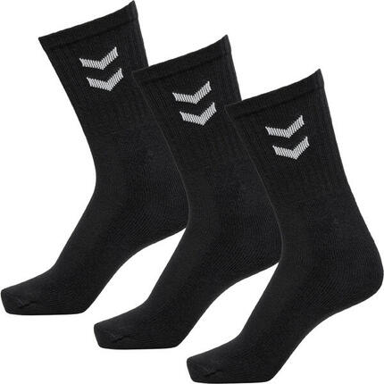 PACK de 3 paires de chaussettes BASIC Hummel noir