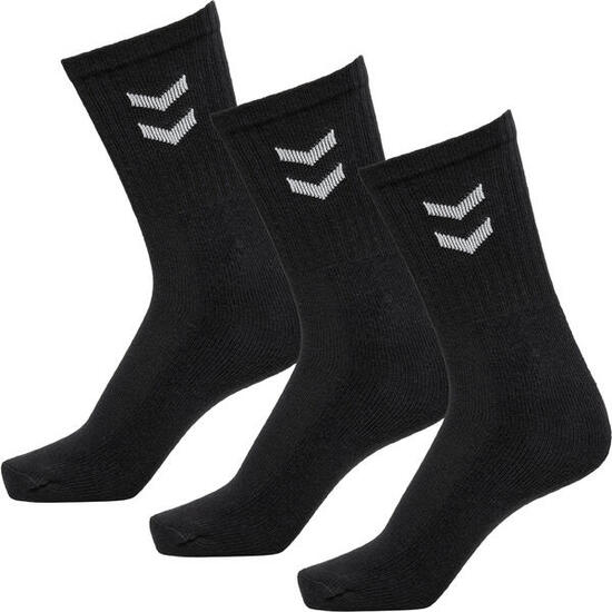 PACK de 3 paires de chaussettes BASIC Hummel noir