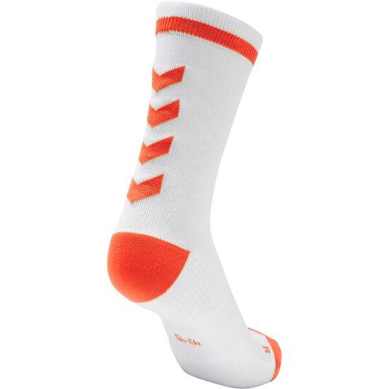 HUMMEL CHAUSSETTES INDOOR ELITE White-Diva pink