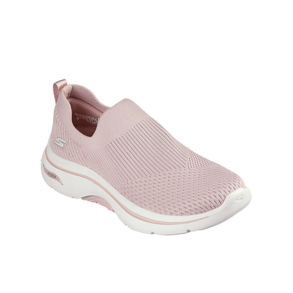 Zapatillas Skechers Mujer Go Walk Arch Fit 2.0 Rosa 2/5