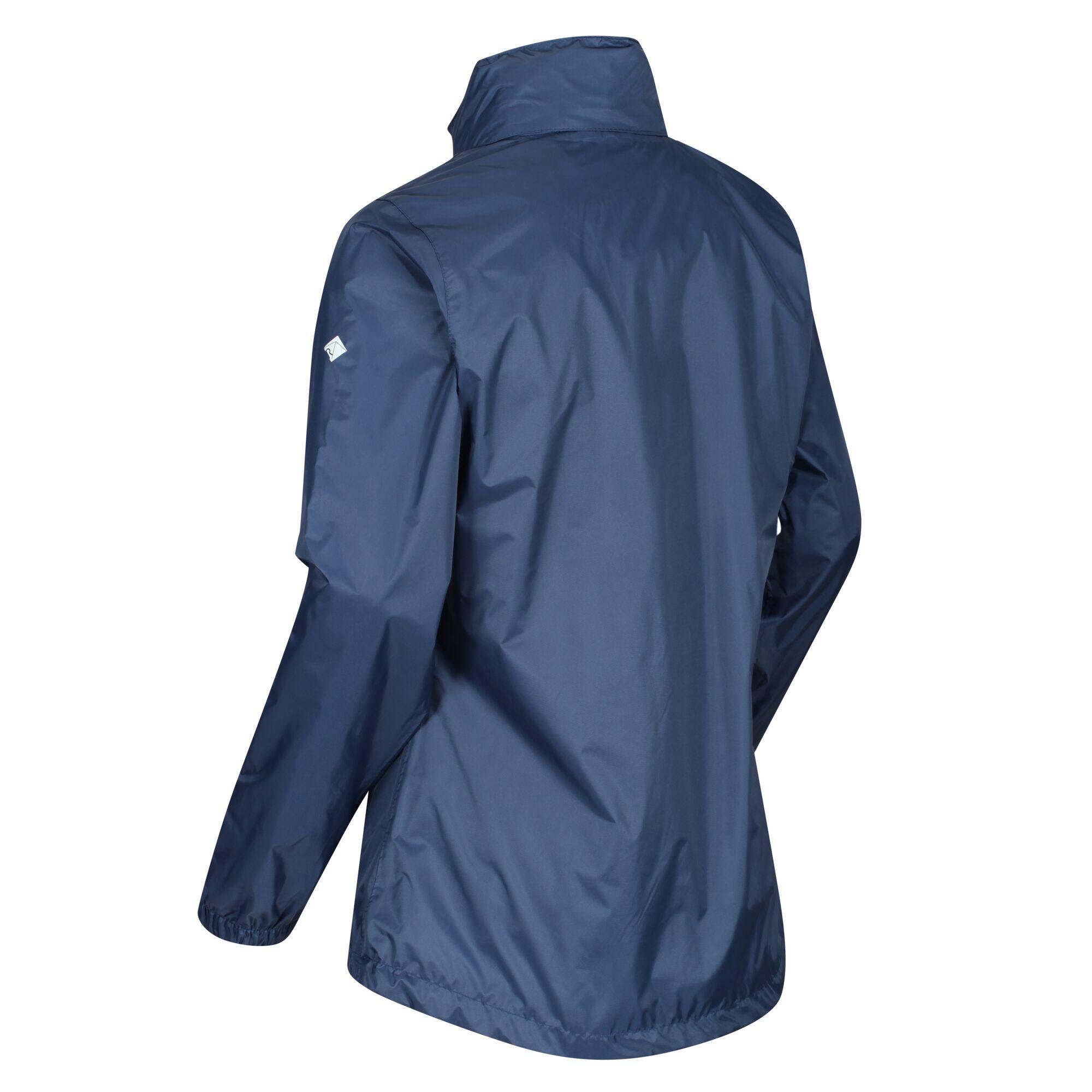 Corinne IV Veste de fitness anti-pluie imperméable pour femme - Un jean bleu 2/6