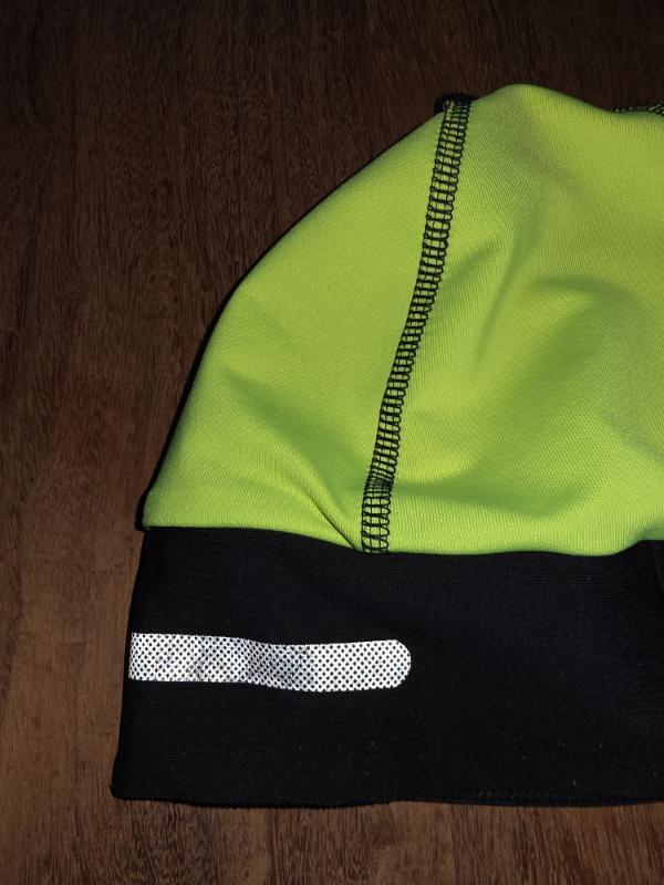 Entre Particuliers - Bonnet de course Gore Windstopper fluorescent 2/2