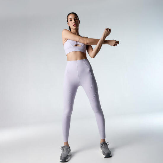 Ensemble de sport Top+Legging Becca pour femmes Black Limba