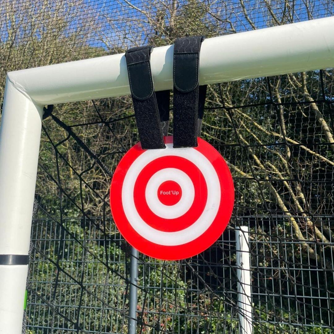 Pack x2 cibles de précision pour but de football – Ø25 cm 3/9