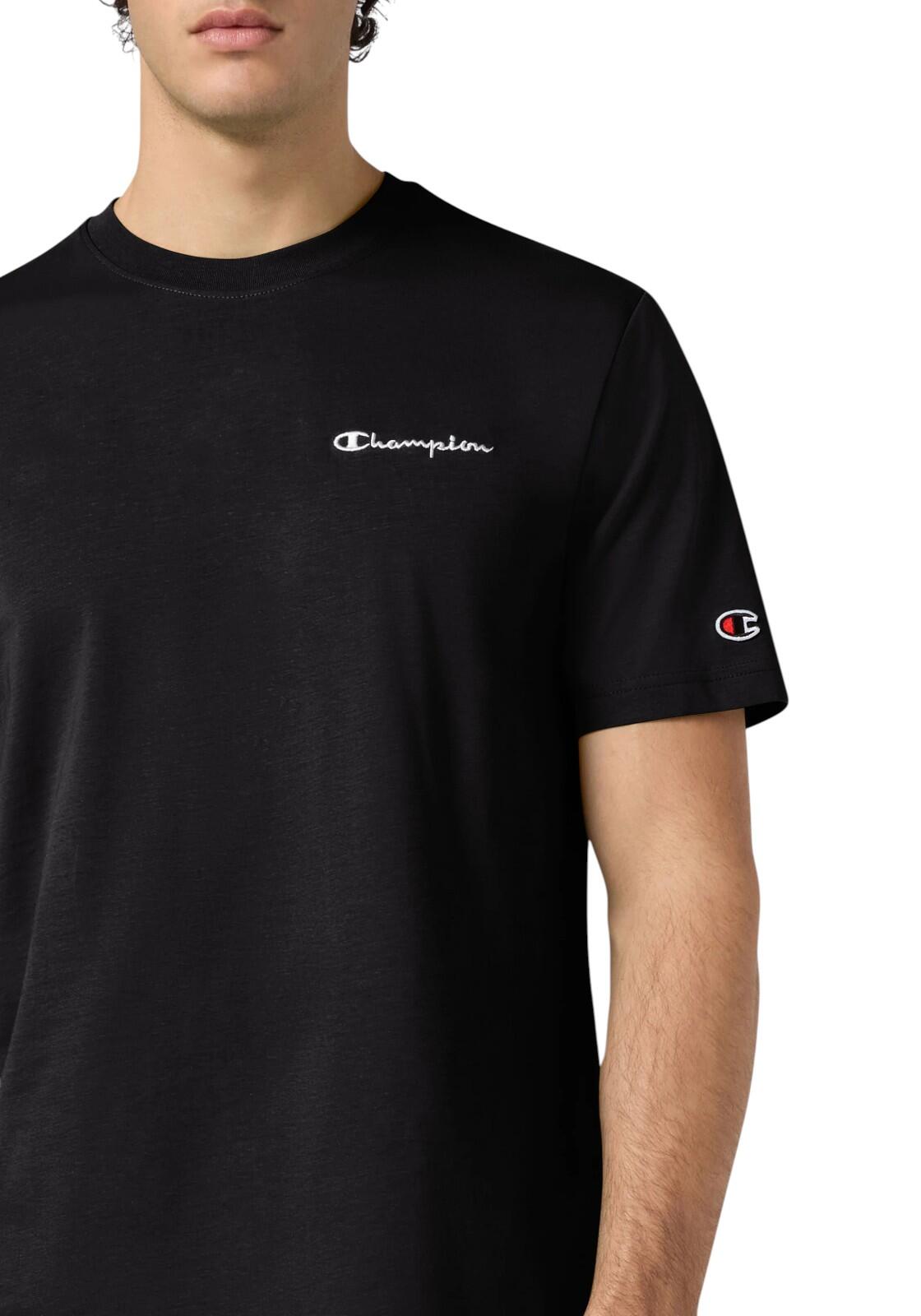 Koszulka męska Champion SS Tee czarna 221798 KK001 4/6