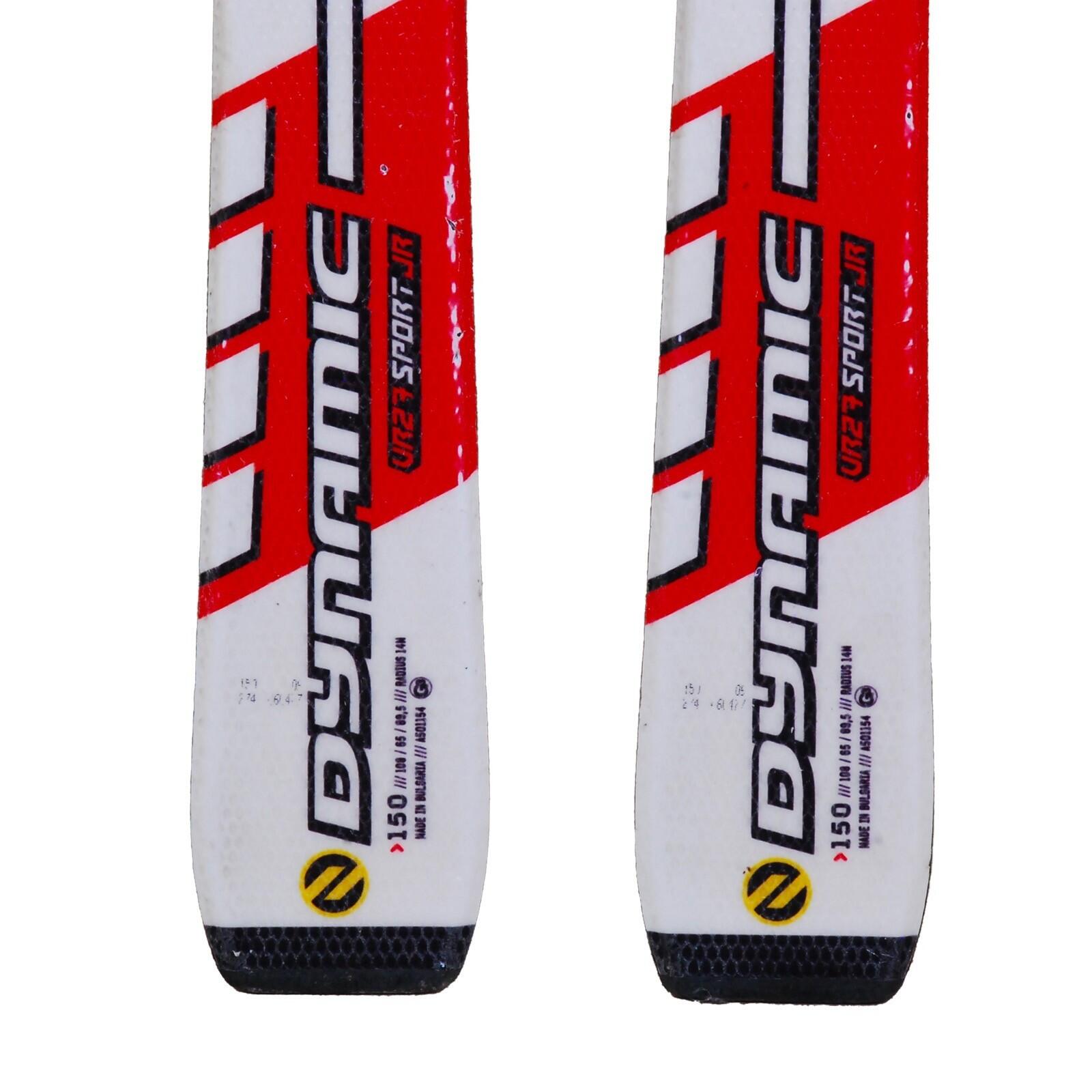 RECONDITIONNE - Ski Junior Dynamic Vr 27 + Fixations 4/4