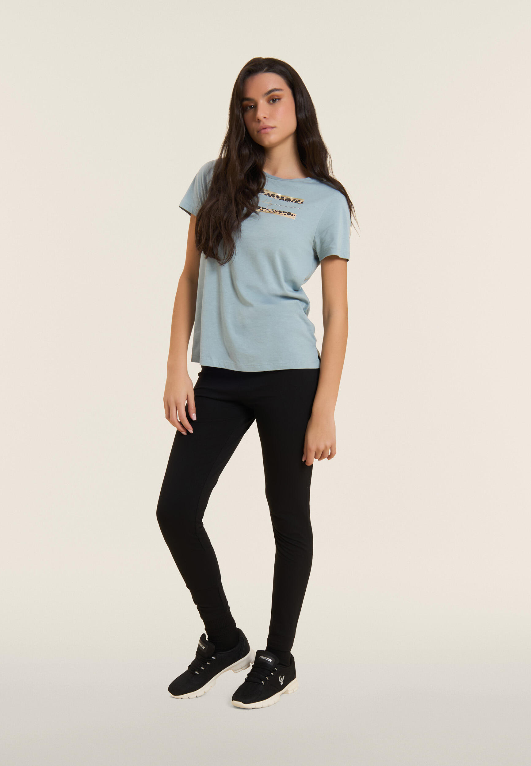 Leggings 7/8 con stampa MOV perlata sul fondo posteriore 5/5