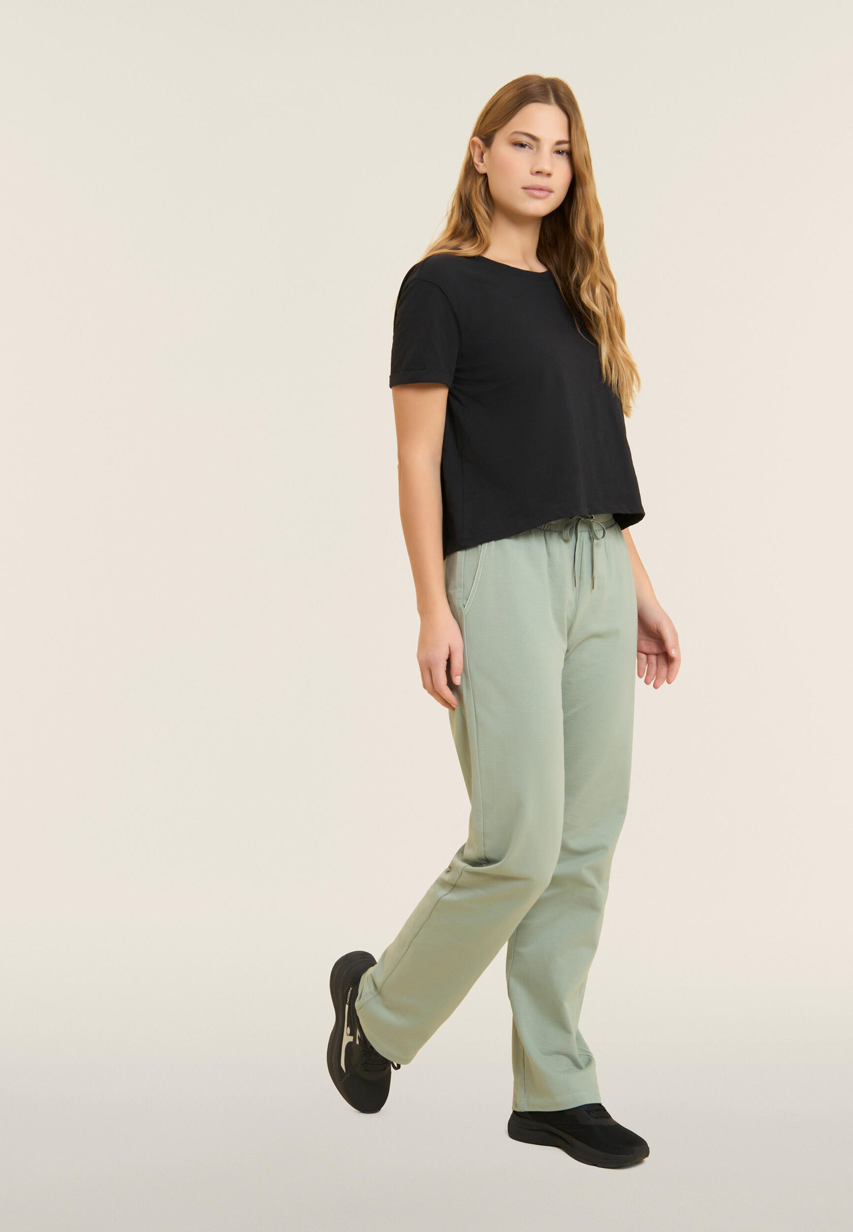 Pantaloni Sportivi Comfort Fit con Gamba Dritta 5/5
