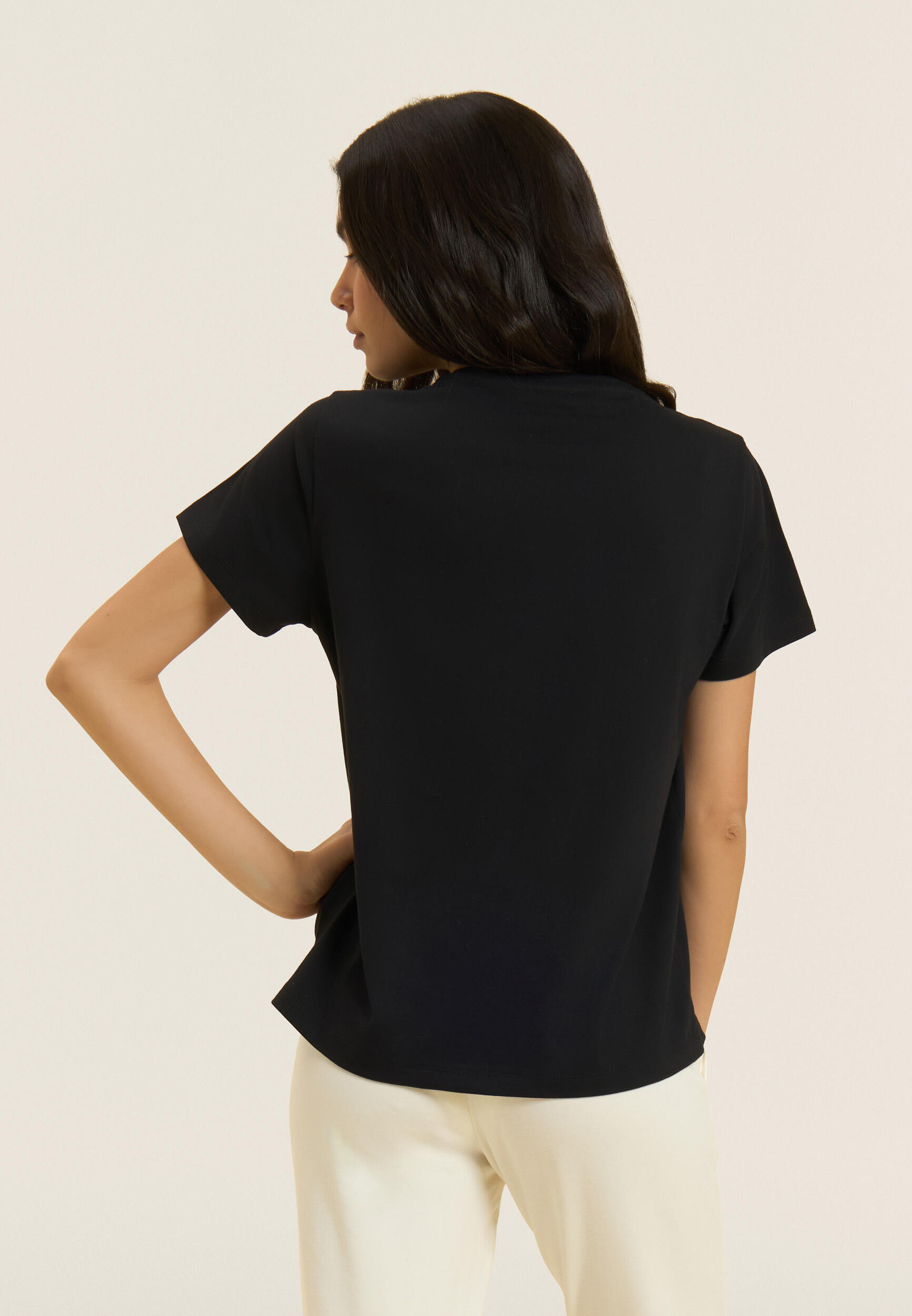Camiseta comfort fit con logotipo FREDDY y el lema «Time Shine» 3/5
