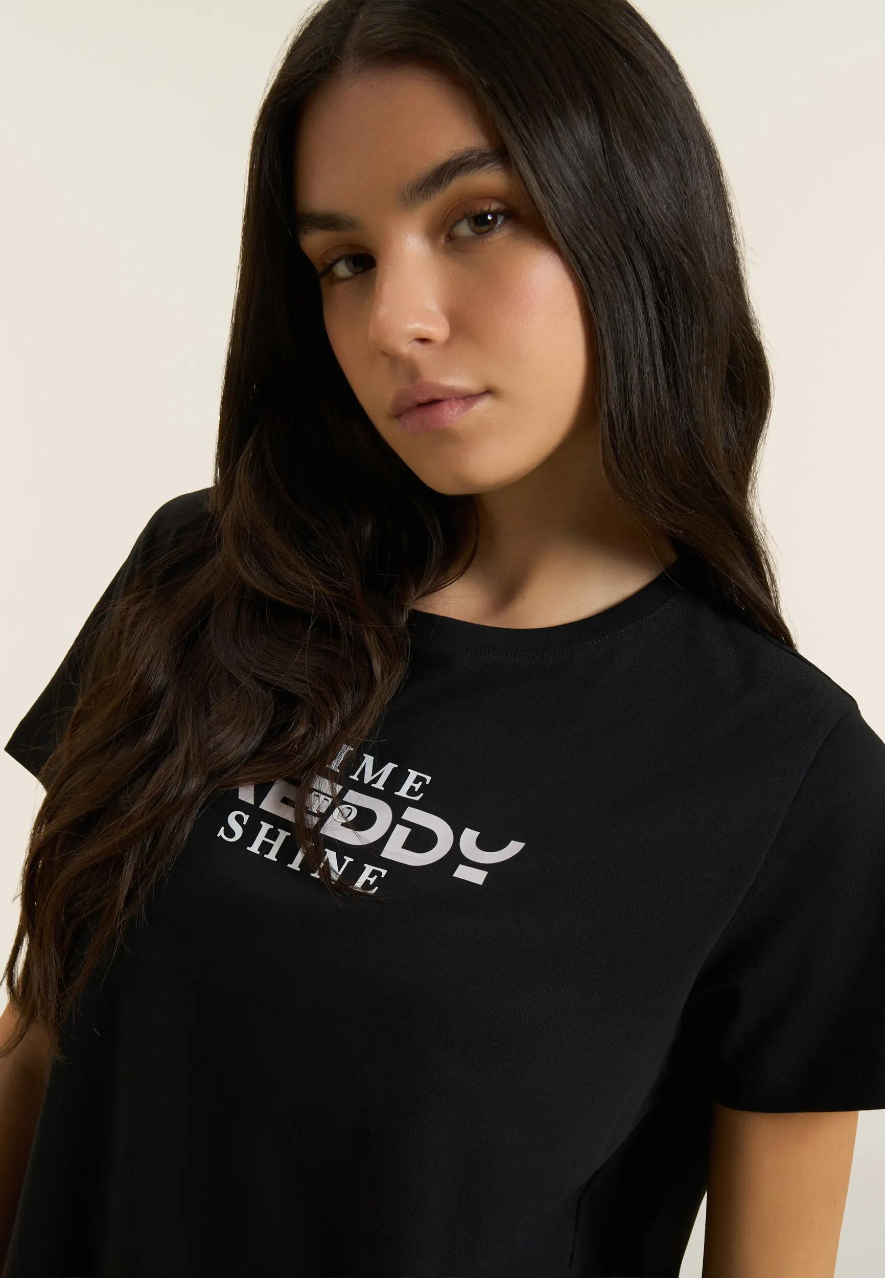 Camiseta comfort fit con logotipo FREDDY y el lema «Time Shine» 4/5