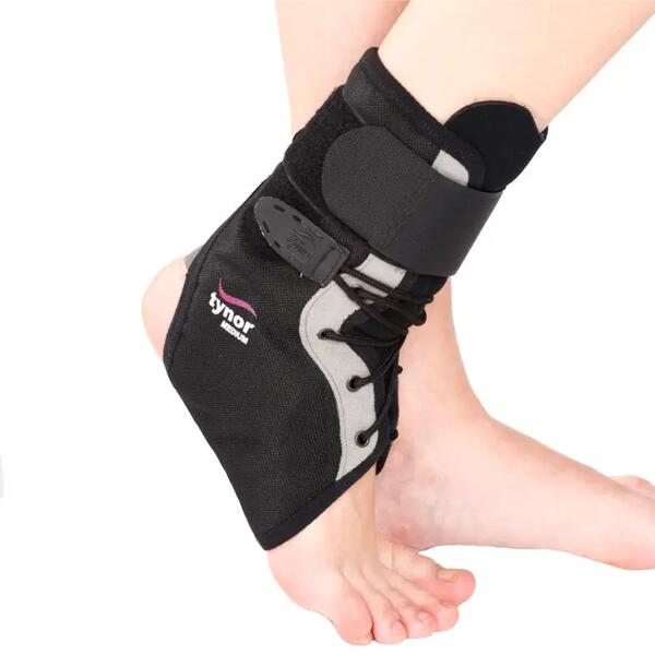 Lace-up ankle brace