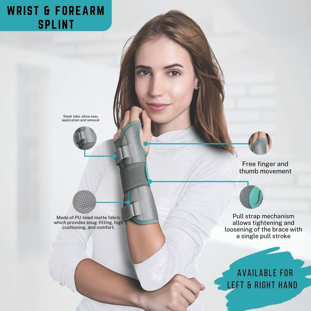 Wrist & Forearm Splint (ADULT) - Left