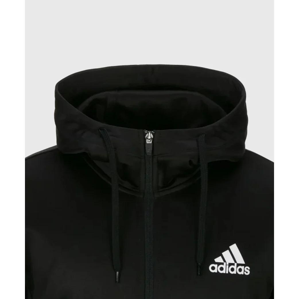 Felpa con cerniera a cappuccio adidas 3/6