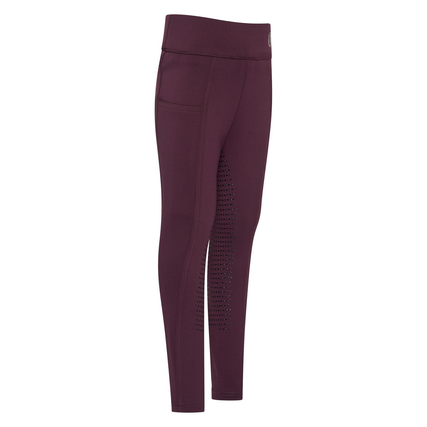 Pantaloni echitatie Imperial Riding Full Grip pentru fete