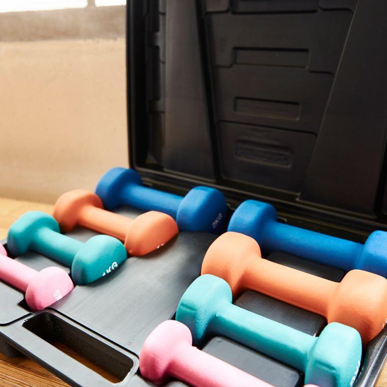 Set de gantere fixe pentru Aerobic 10 KG
