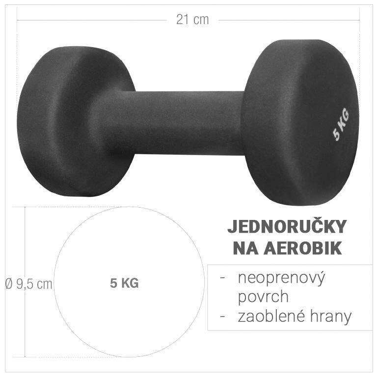 Haltères en néoprène |Au choix de 1KG- 10KG  | 2 x 5 KG 4/7
