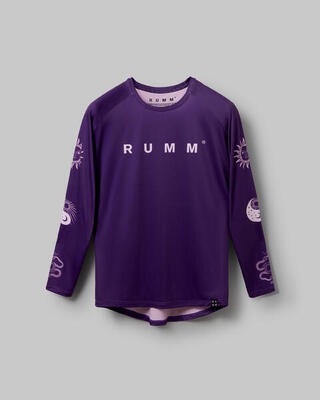 Technisch trailrunning-t-shirt voor heren rumm long purple