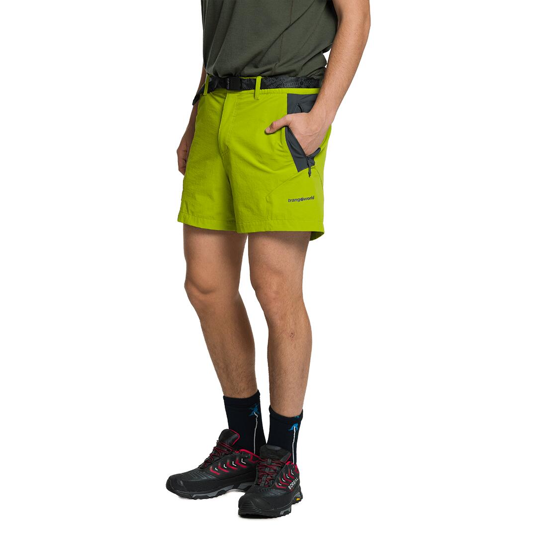 Bermuda para Hombre Trangoworld Allo df Verde/Gris 3/4