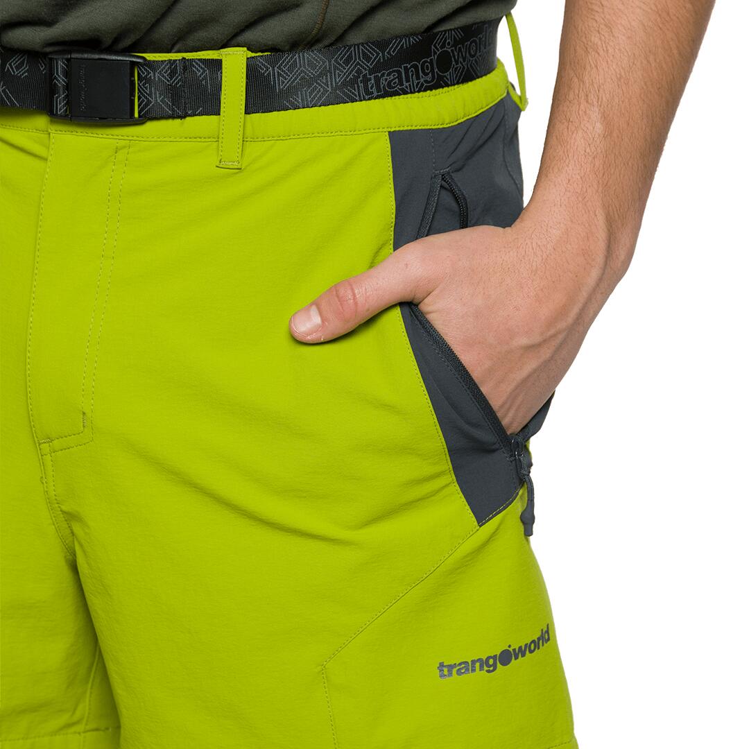 Bermuda para Hombre Trangoworld Allo df Verde/Gris 4/4