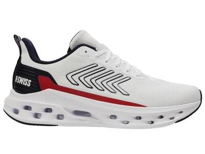 K-SWISS MELROSE TUBES LITE WHITE NAVY RED-M Sneakers Uomo White (04494-130-M)