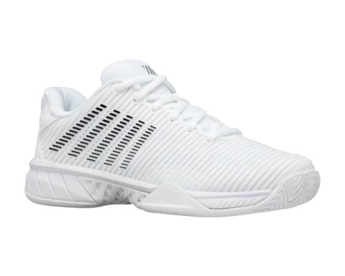 Zapatillas de tenis K-SWISS Hypercourt Express 2, blancas, corte bajo 2/4