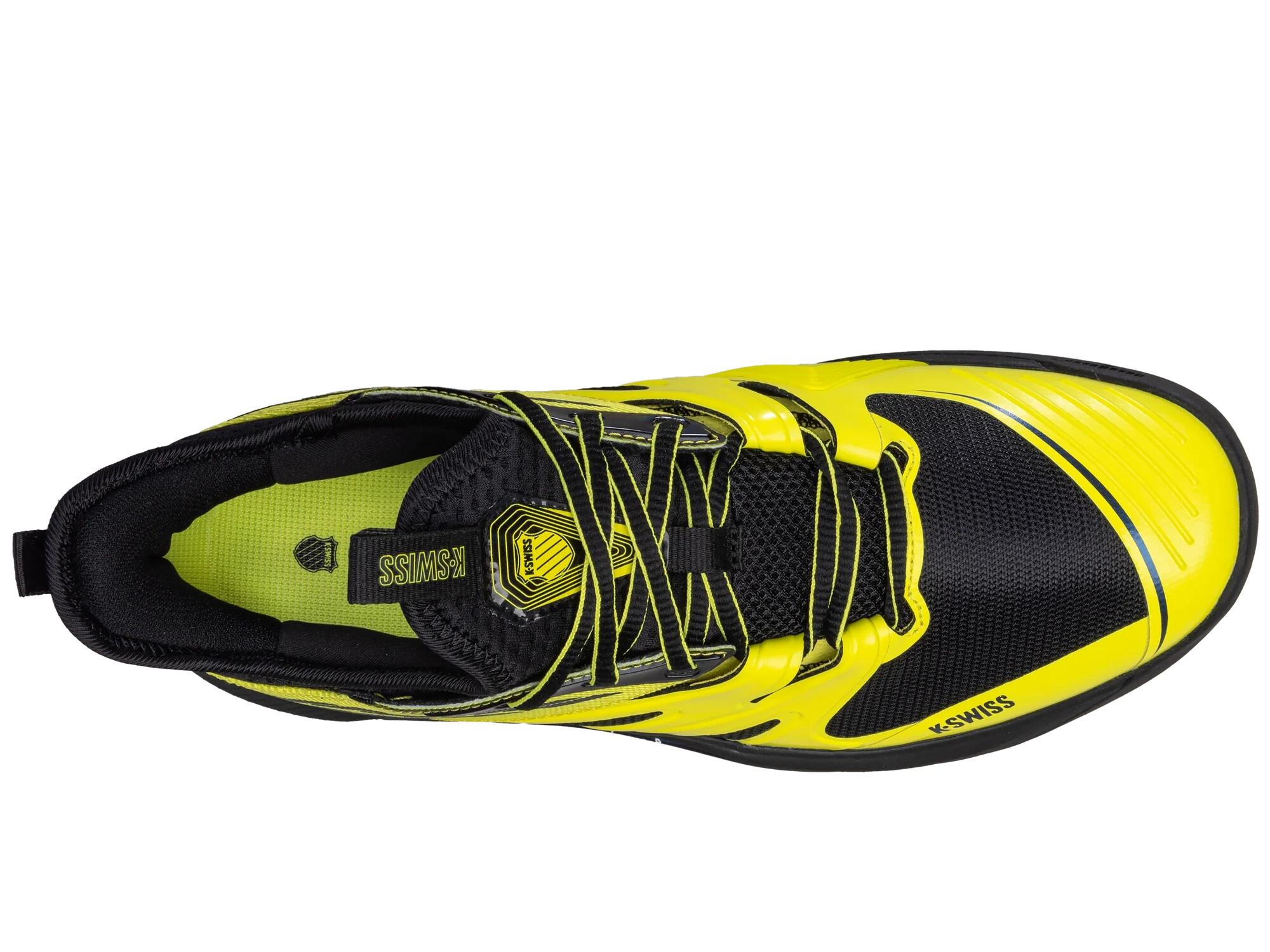 K-SWISS Speed Trac scarpa da tennis uomo nero-giallo 2/4