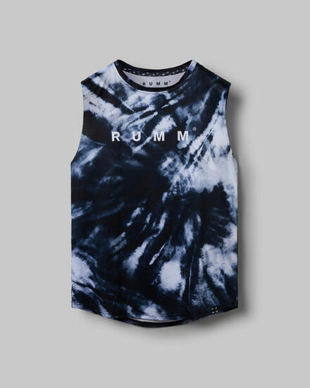 Maglietta tecnica da trail running da donna RUMM Tie Dye Tank