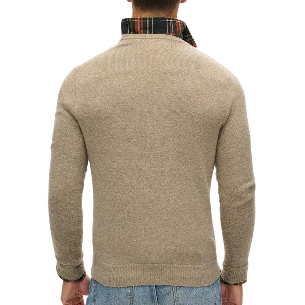 Superdry Essential Slim Fit Herren Pullover Grün 2/2