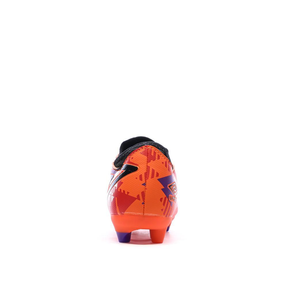 Botas de Fútbol Rojas Umbro para Niño 3/7