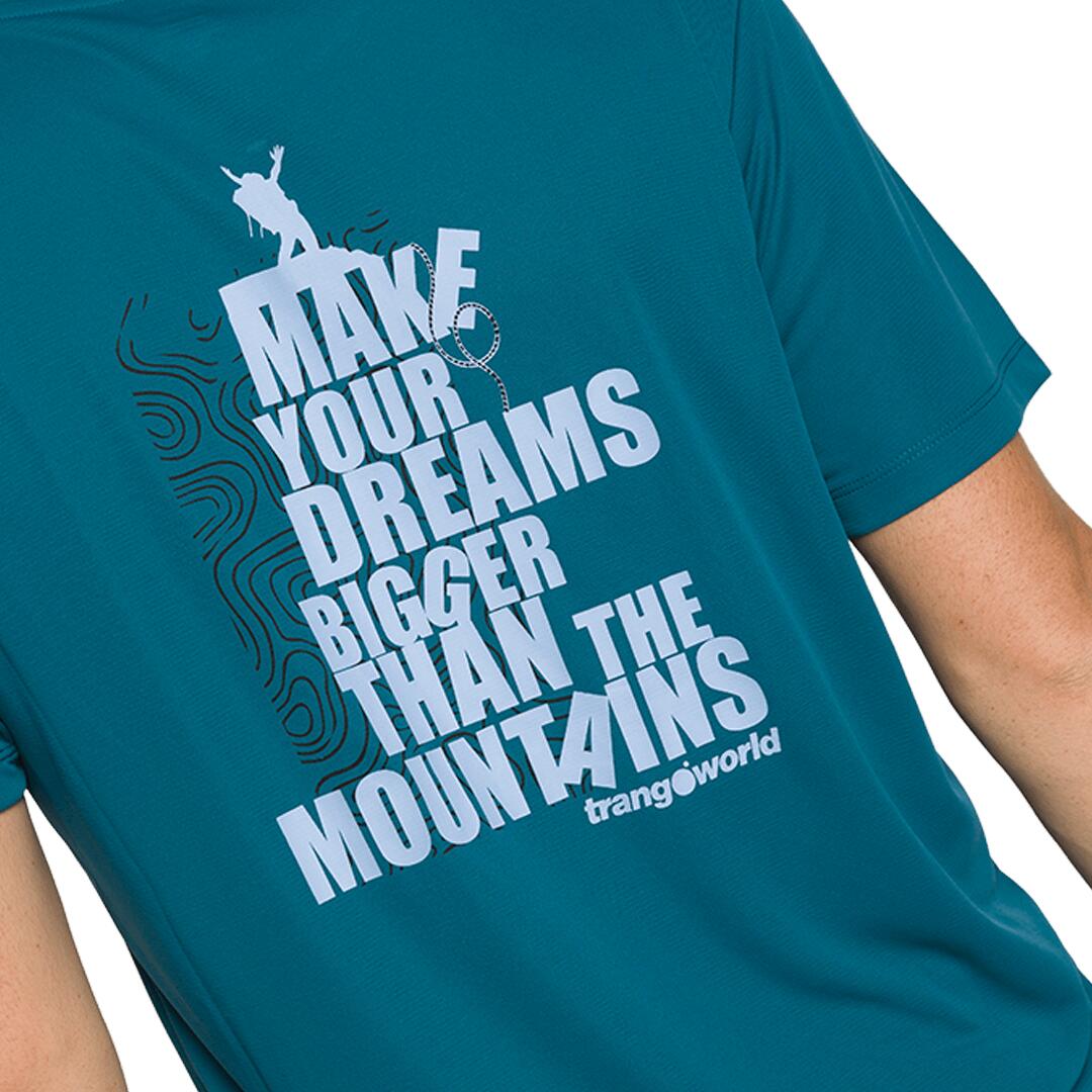 Camiseta para Hombre Trangoworld Keilor Azul 4/5