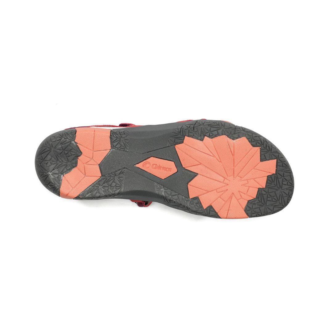 Platte Sandalen Dames Chiruca Malibu 17 Bordeaux 7/7