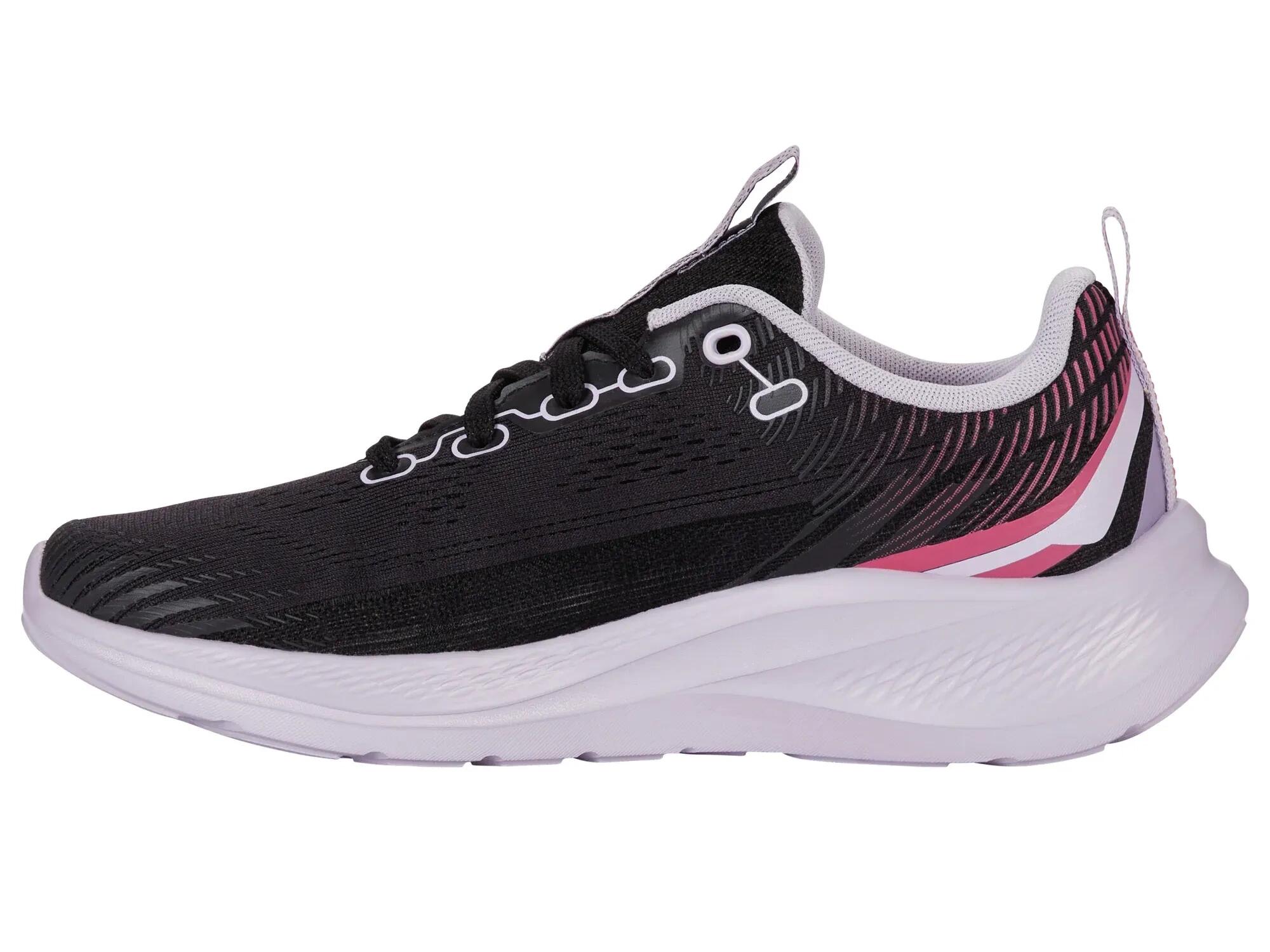 K-SWISS HELIO TRAINER Damen Sportschuh, schwarz-pink, Training und Laufen 3/4